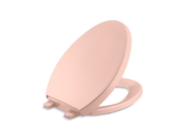 Kohler Reveal Quiet-CloseE elongated toilet seat - 150th Peachblow