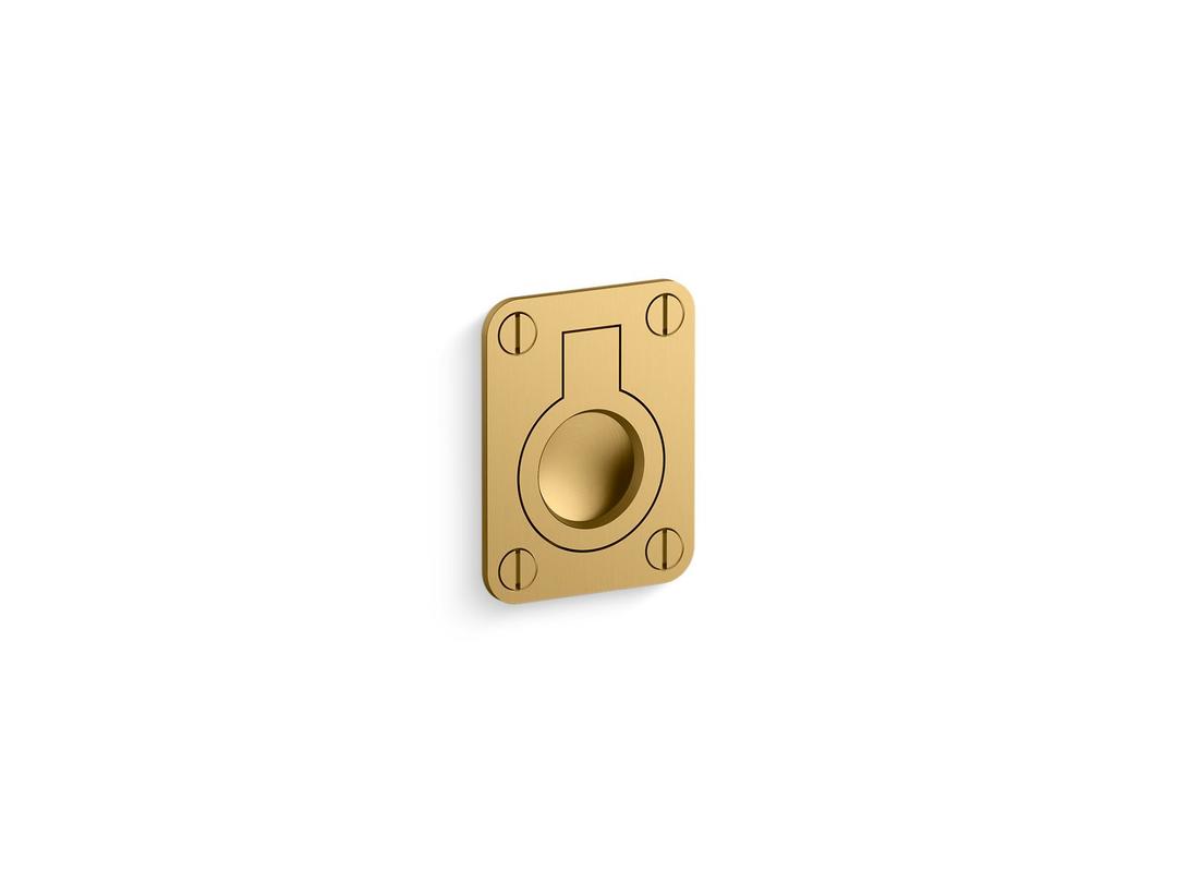 Kohler | Seagrove by Studio McGee | Cabinet Pull - Vibrant Brushed Moderne Brass by Kohler