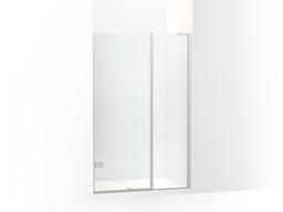 Kohler ComposedE 3/8'' pivot door glass and hardware, no handle - Matte Black - image 3