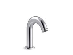 Kohler ObloE Touchless single-hole lavatory faucet with Kinesis sensor technology, AC-powered, less drain, 0.5 gpm - Polished Chrome - image 1