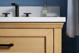 CharlemontE 72'' bathroom vanity cabinet with sinks and quartz top - image 20