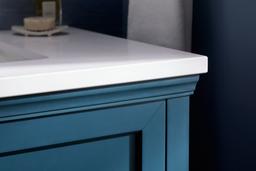 30'' bathroom vanity cabinet with sink and quartz top - image 20