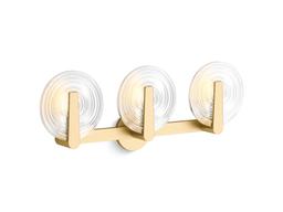Kohler Hint Three-light sconce - Brushed Moderne Brass - image 1