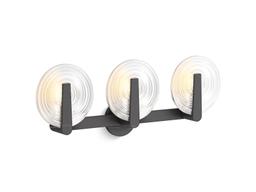 Kohler Hint Three-light sconce - Matte Black - image 1