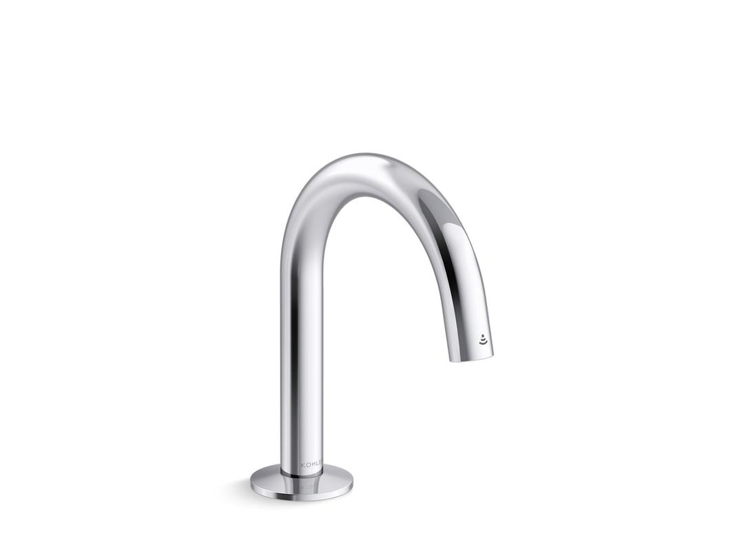 Kohler Components Touchless lavatory faucet with Kinesis sensor technology, Tube design, DC-powered, 0.5 gpm - Polished Chrome by Kohler