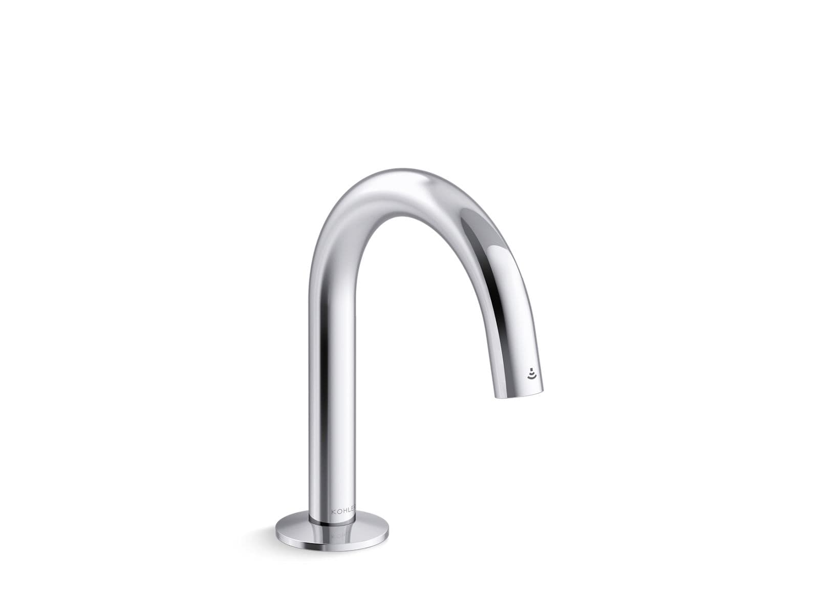 Kohler Components Touchless single-hole lavatory faucet with Kinesis sensor technology, Tube design, 0.26 gpm - Polished Chrome by Kohler