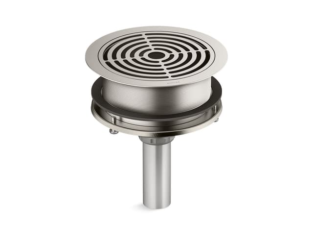 Kohler Aquifer 4-in-1 Grated Drain Vibrant Stainless