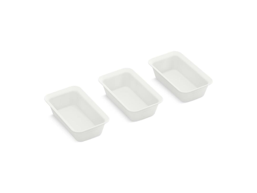 Kohler Three-piece workstation prep bowl set - Cloude White by Kohler