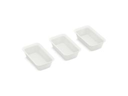 Kohler Three-piece workstation prep bowl set - Stone Grey - image 2