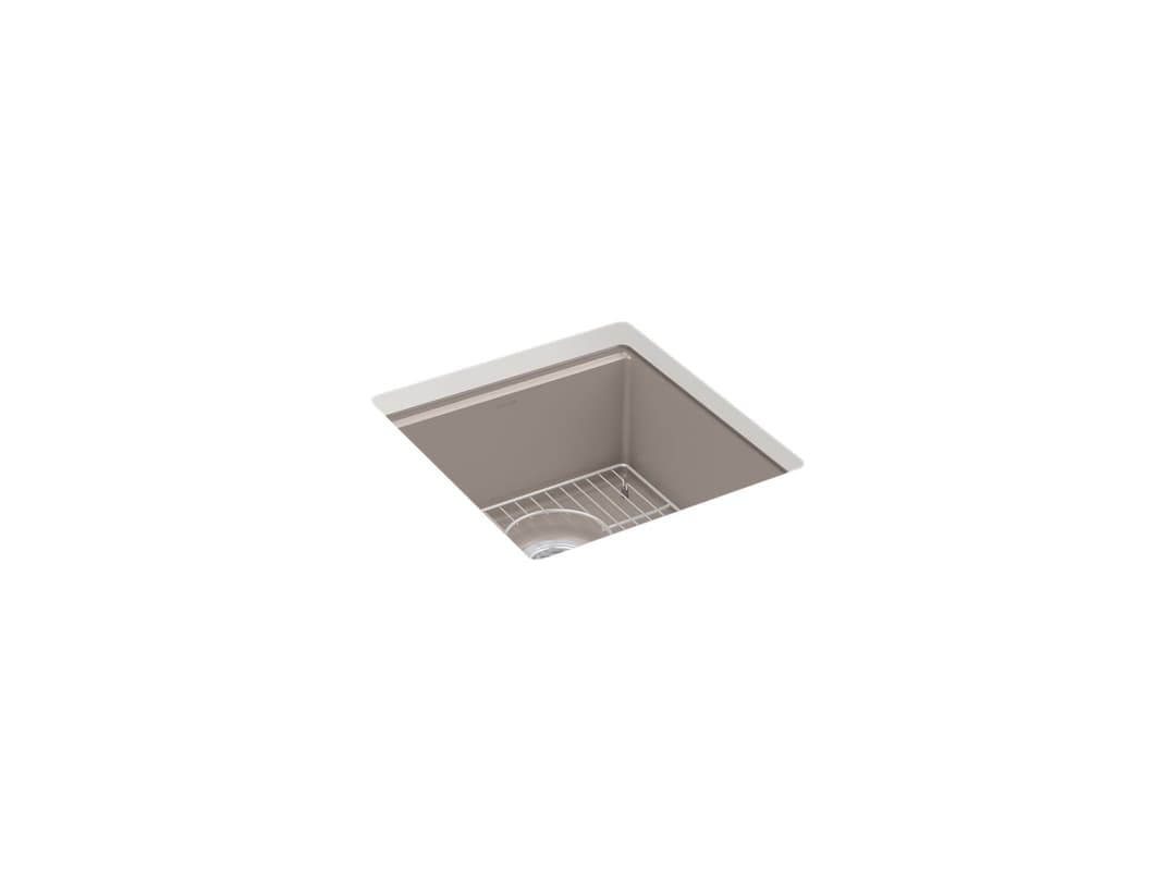 Kohler BillingsE 18'' undermount bar sink - Matte Taupe by Kohler
