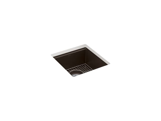 Kohler BillingsE 18'' undermount bar sink - Matte Brown