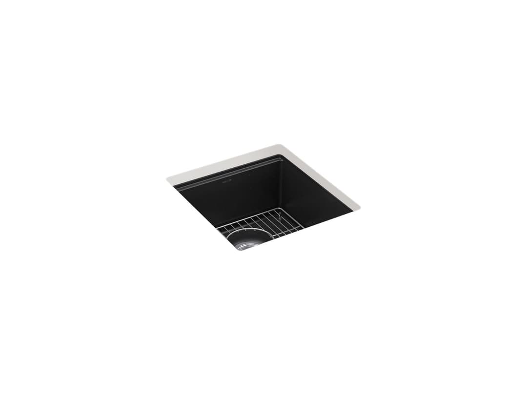 Kohler BillingsE 18'' undermount bar sink - Matte Black by Kohler