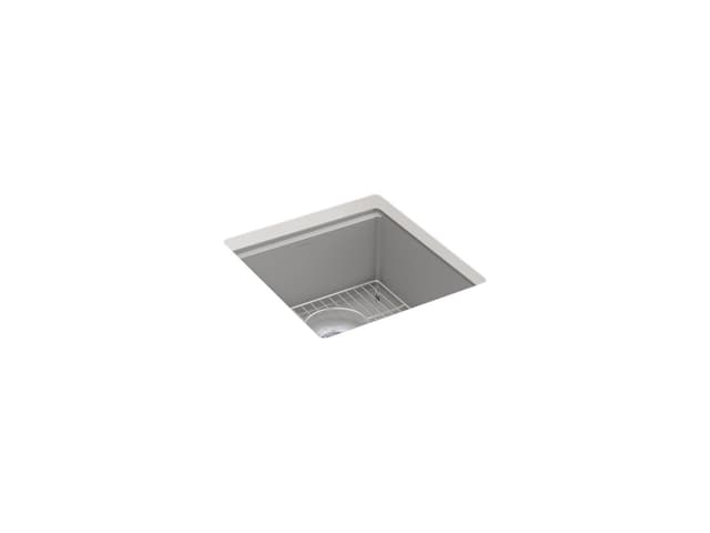 Kohler BillingsE 18'' undermount bar sink - Matte Grey