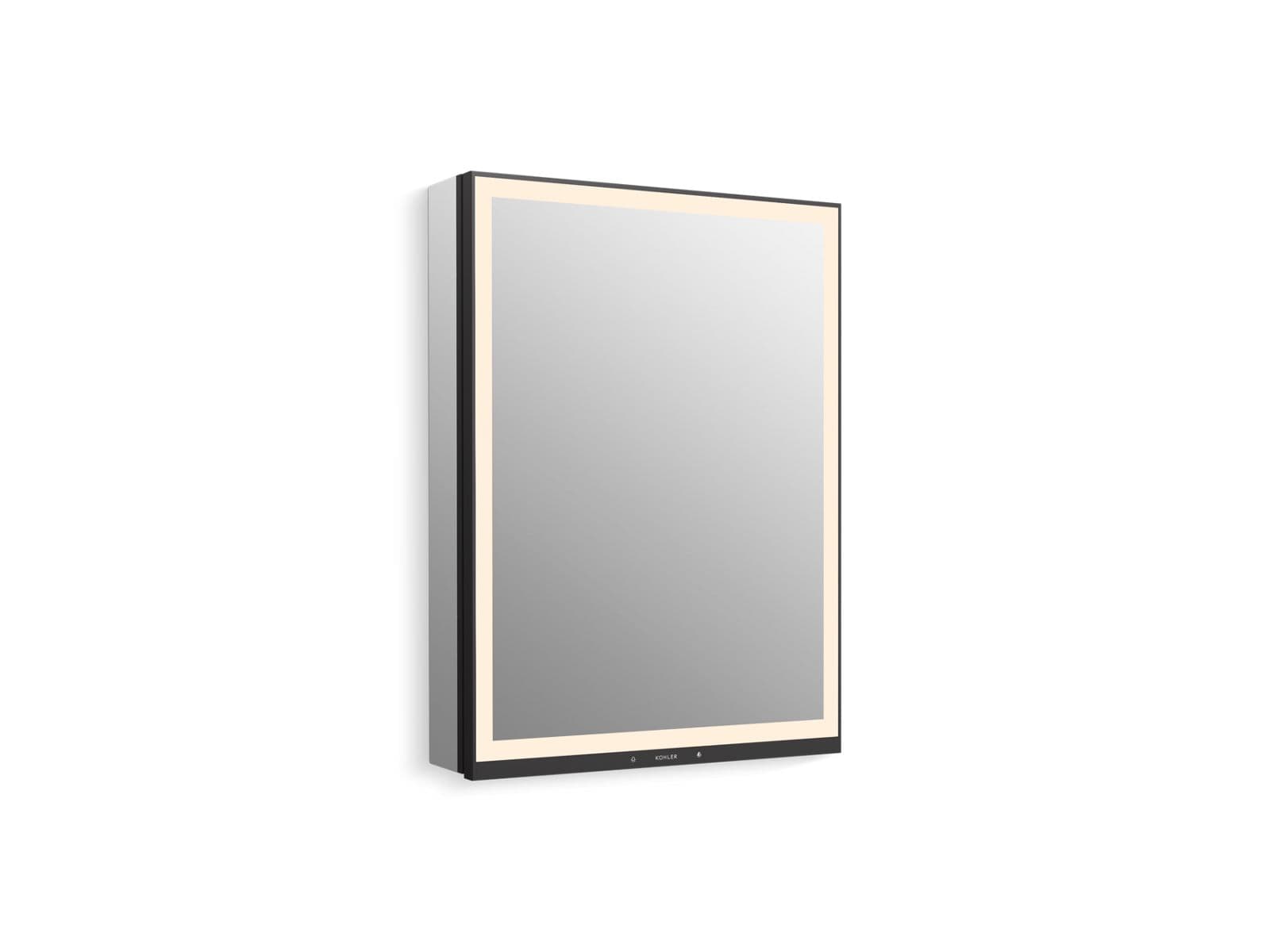 Kohler Collage® 24" x 32" lighted framed medicine cabinet, left-hinged by Kohler