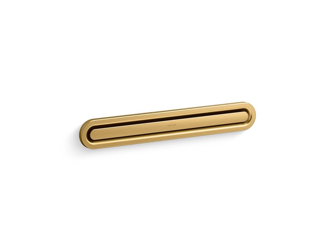 Kohler Invigoration Series Linear steam head - Vibrant Brushed Moderne Brass by Kohler
