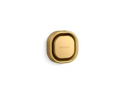Kohler Invigoration Series Square steam head - Vibrant Brushed Moderne Brass - image 1