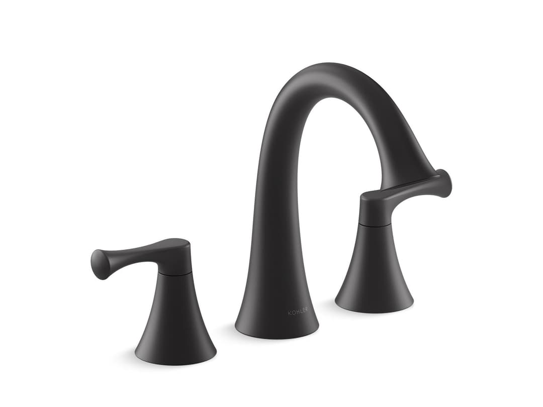 Kohler BuckleyE Bath faucet trim - Matte Black by Kohler