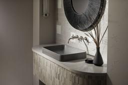 23'' rectangular vessel bathroom sink, no overflow - image 10