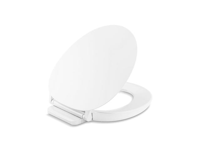 CymbalE ReadyLatch Quiet-CloseE round-front toilet seat