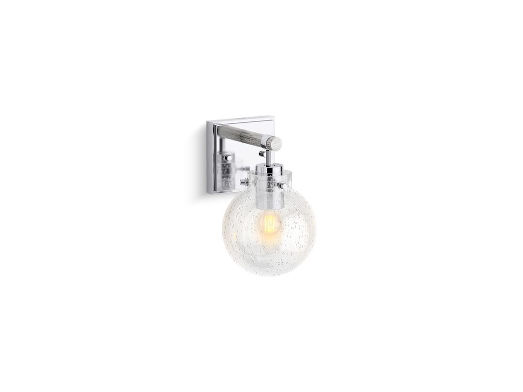 Kohler Holt One-light sconce - Polished Chrome by Kohler