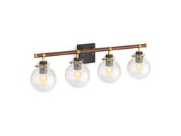 Kohler Holt Four-light sconce - Matte Black With Brushed Moderne Brass - image 1