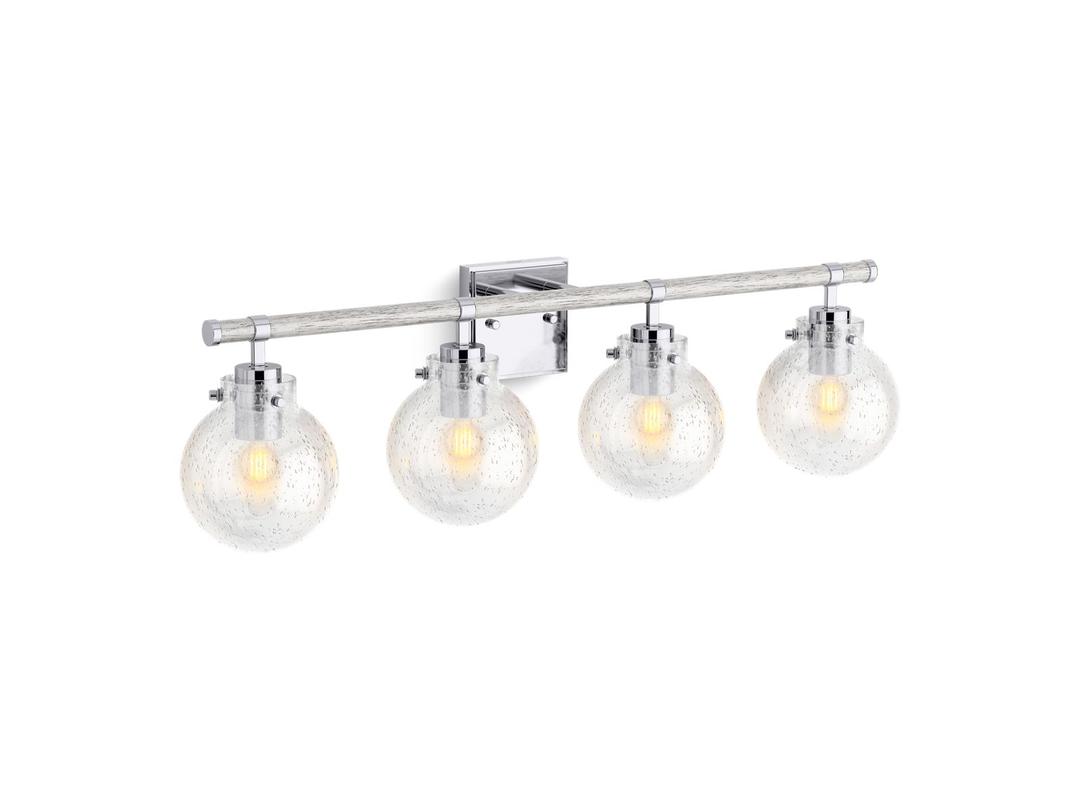 Kohler Holt Four-light sconce - Polished Chrome by Kohler