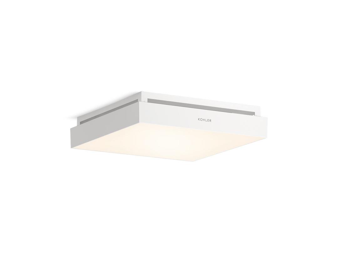 Atmo 13-7/8'' X 13-7/8'' Smart Bathroom Exhaust Fan With Light by Kohler