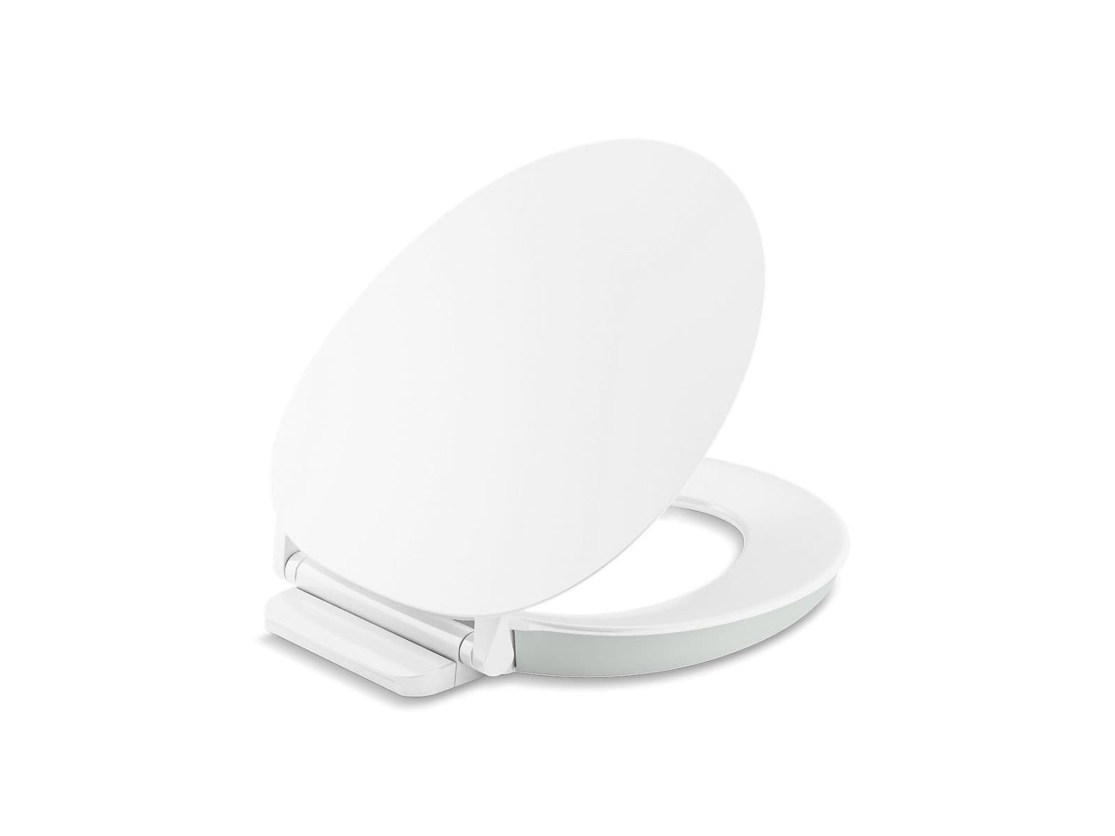Kohler Cymbal® ReadyLatch® Quiet-Close™ round-front toilet seat by Kohler