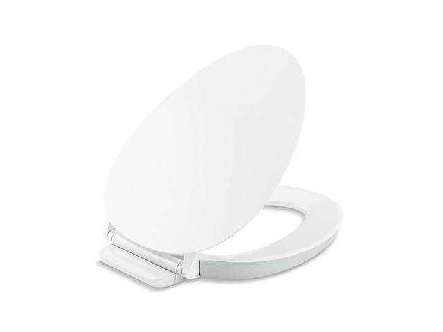 CymbalE ReadyLatch Quiet-CloseE elongated toilet seat