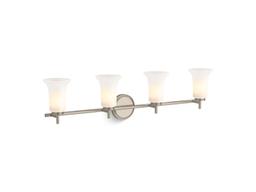 Bellera Four-light sconce with frosted shades - Brushed Nickel - image 1