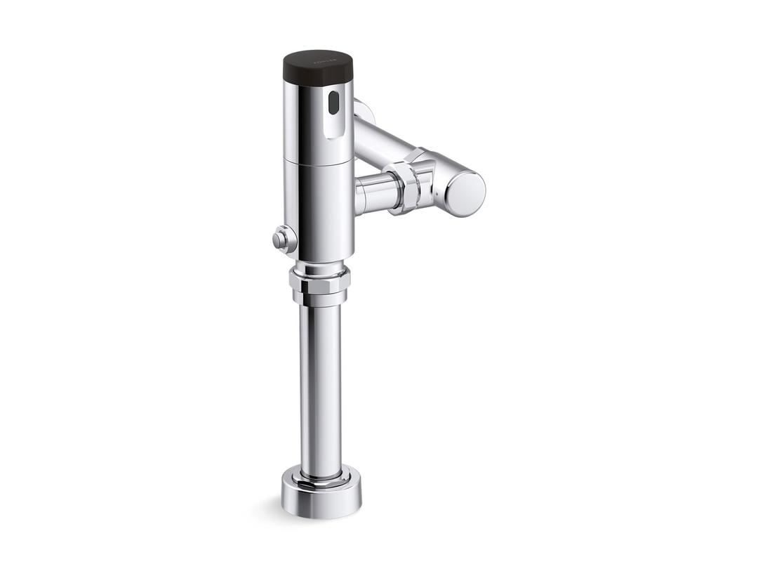 Kohler Touchless toilet flushometer, CortexE-compatible, DC-powered, 1.0 gpf - Polished Chrome by Kohler
