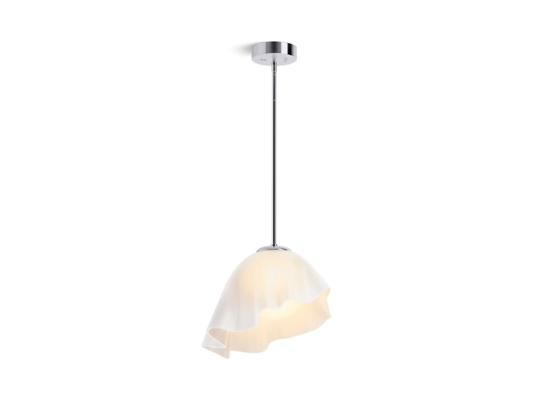 Kohler LandshapesE by Daniel Arsham 14-3/4'' pendant - Polished Chrome by Kohler