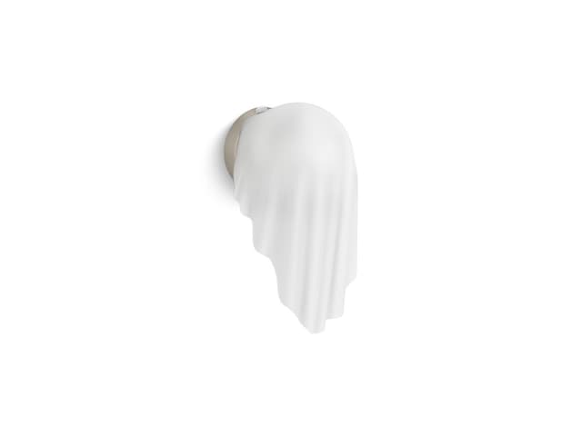 Kohler LandshapesE by Daniel Arsham One-light LED sconce - Brushed Nickel