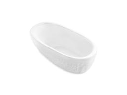 Kohler | Landshapes | Free Standing Air Bathtub - Honed White - image 1