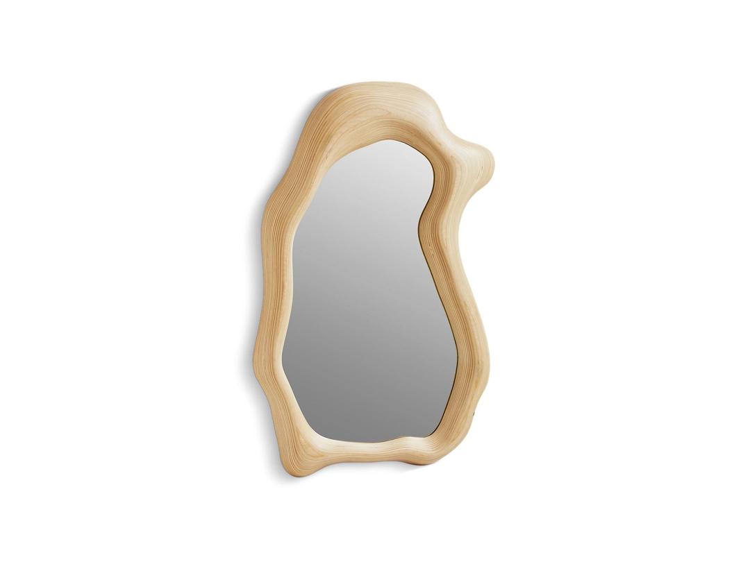 Kohler LandshapesE by Daniel Arsham 27'' x 39'' framed mirror - Stratified Birch by Kohler