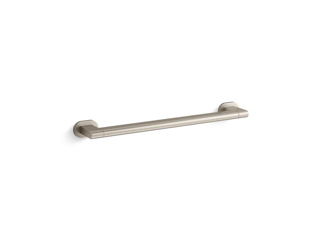 BelayE 18'' grab bar - Vibrant Brushed Nickel by Kohler