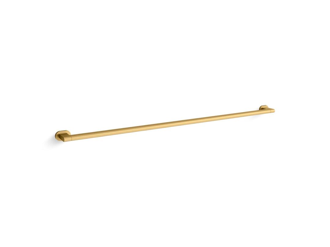 BelayE 48'' grab bar - Vibrant Brushed Moderne Brass by Kohler