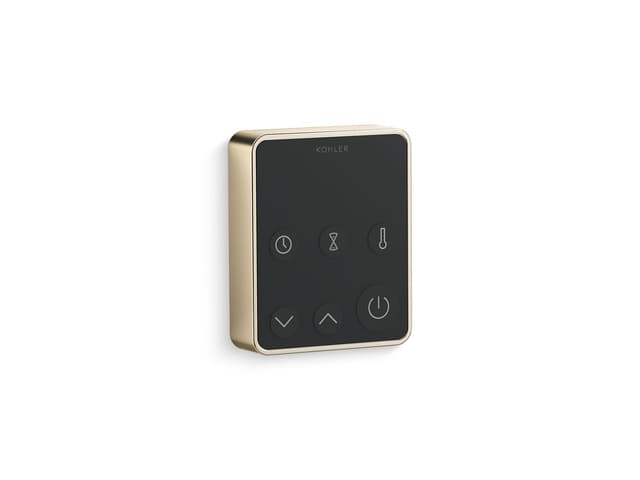 Kohler Invigoration Series Steam controller - Vibrant French Gold