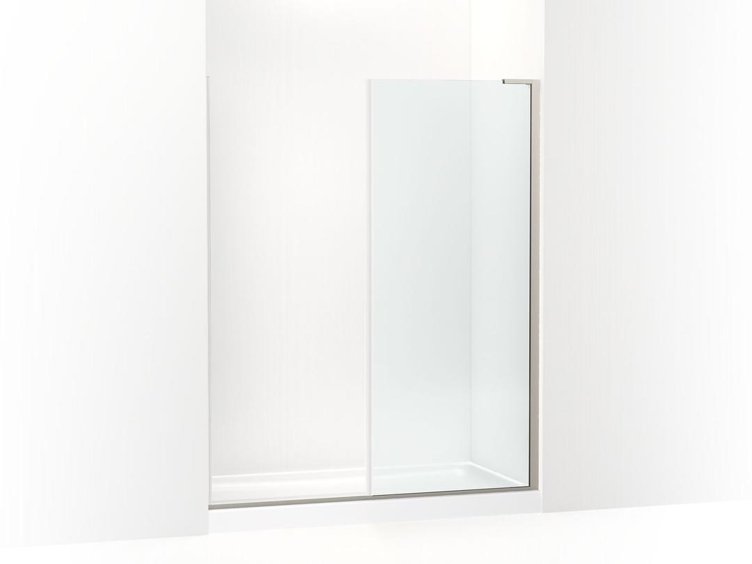 Kohler ComposedE 3/8'' fixed panel glass and hardware - Anodized Brushed Nickel by Kohler
