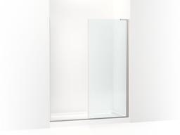 Kohler ComposedE 3/8'' fixed panel glass and hardware - Matte Black - image 3
