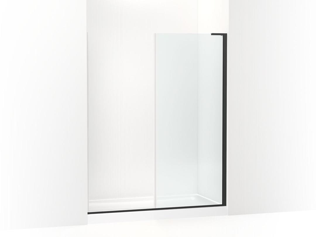 Kohler ComposedE 3/8'' fixed panel glass and hardware - Matte Black by Kohler