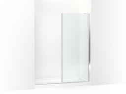 Kohler ComposedE 3/8'' fixed panel glass and hardware - Matte Black - image 2