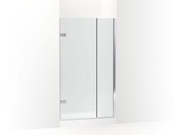 Kohler ComposedE 3/8'' pivot door glass and hardware, no handle - Matte Black - image 2