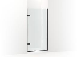 Kohler ComposedE 3/8'' pivot door glass and hardware, no handle - Matte Black - image 1