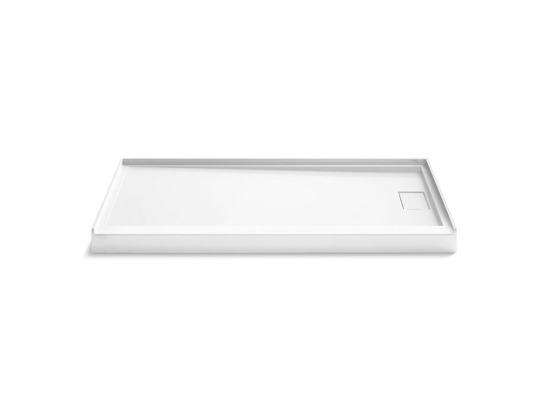Stoneridge 66'' X 34'' Alcove Shower Base Right Drain by Kohler
