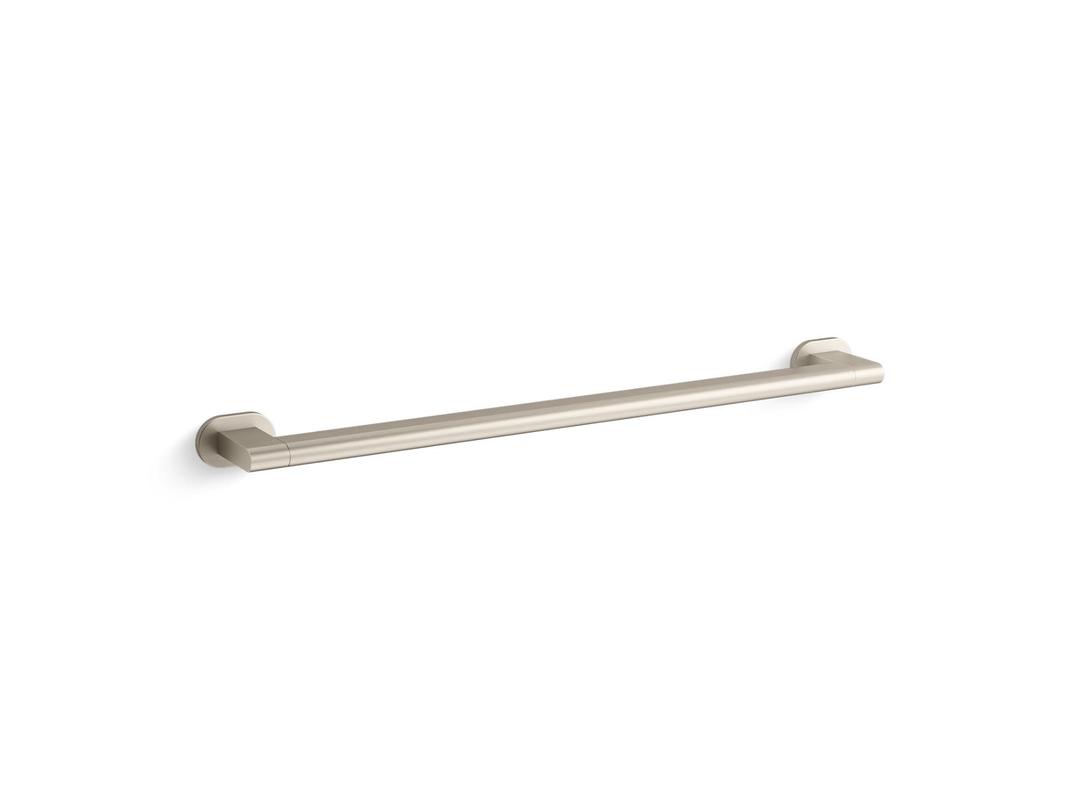 BelayE 24'' grab bar - Vibrant Brushed Nickel by Kohler