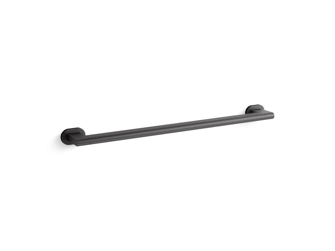 BelayE 24'' grab bar - Matte Black by Kohler