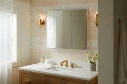 EmbarkE Premium XL 30'' x 26'' rectangular two-door medicine cabinet - image 3