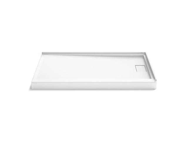 Stoneridge 60'' X 36'' Corner Shower Base Right Drain