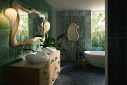 LandshapesE by Daniel Arsham 60'' bathroom vanity cabinet - image 3